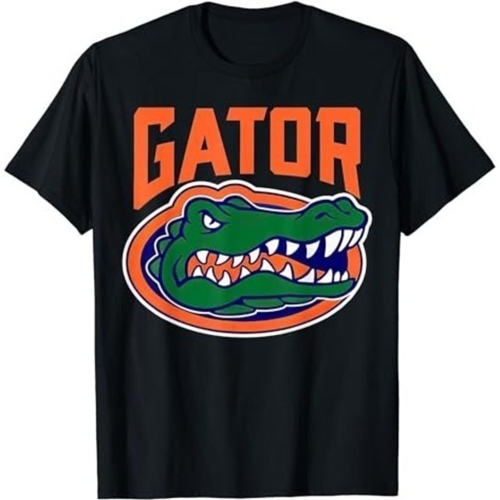 Retro We Wont Back Down Blue And Orange Gator For Men Women Tshirt
